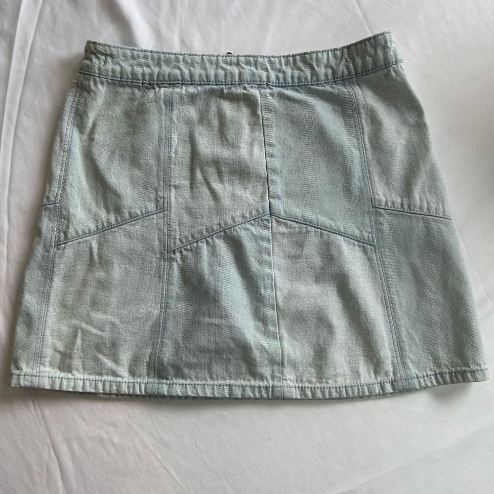 VTG Y2K Forever 21 paneled denim mini skirt Retro Streetwear Contemporary Casual